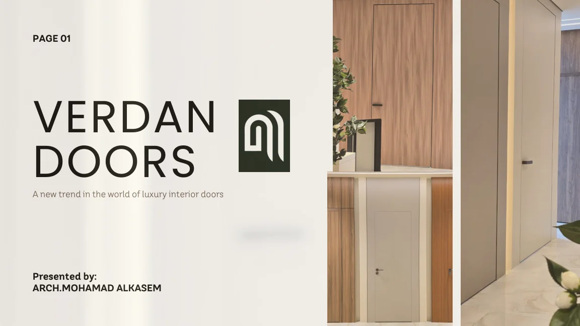 Verdan Doors product catalogue