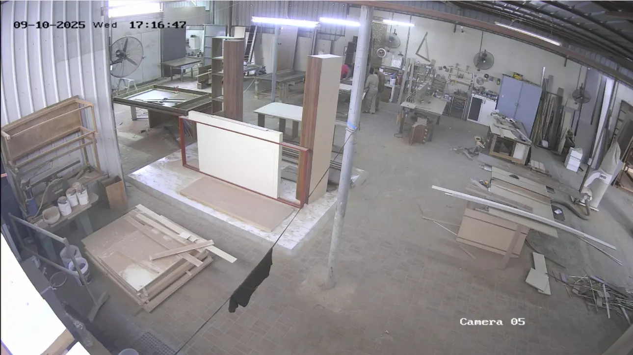 Actual workshop interior from Verdan’s supplied workshop archive